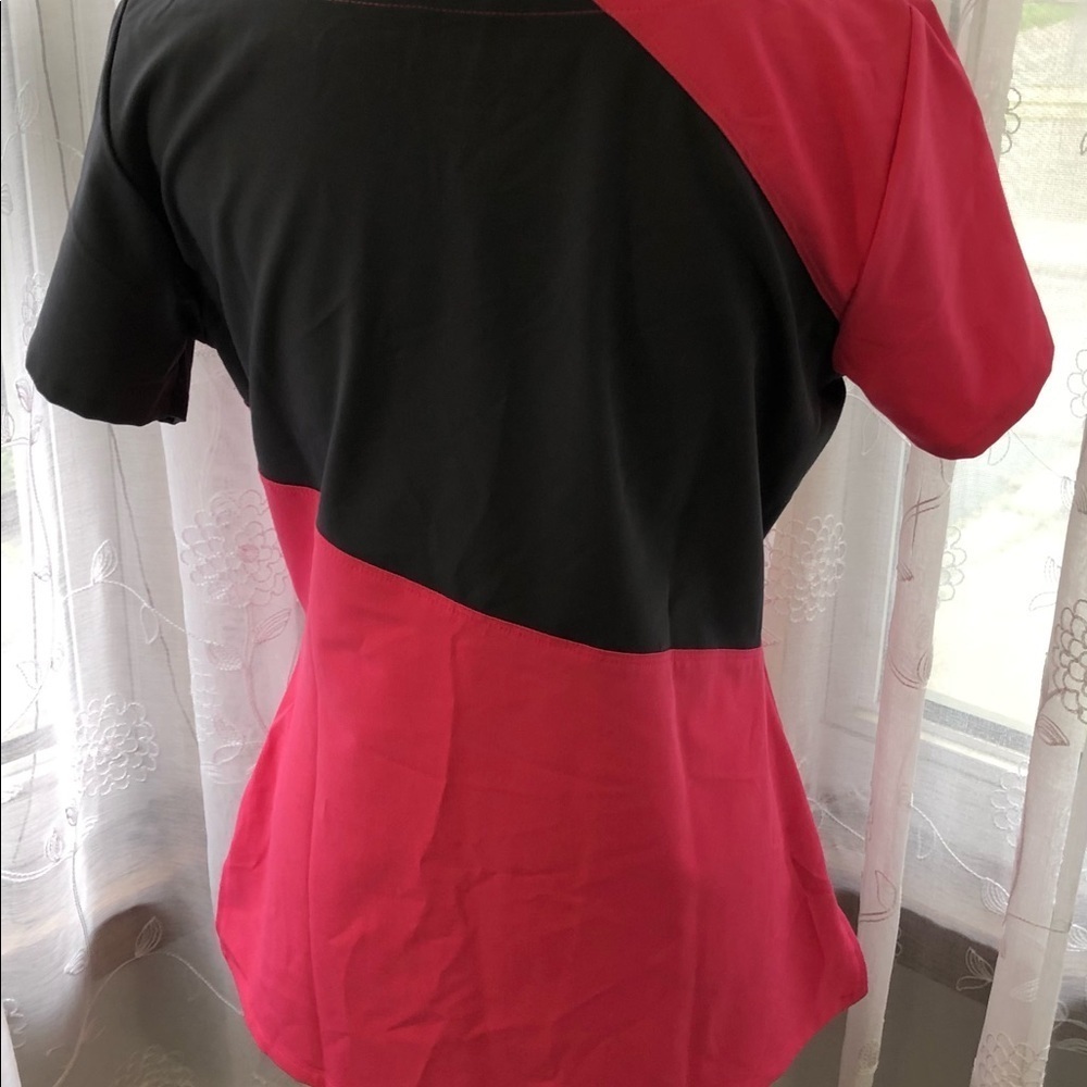 Gray’s anatomy nurse scrub Pink/gray top Small - Picture 6 of 11